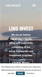Mobile Screenshot of lind-invest.dk